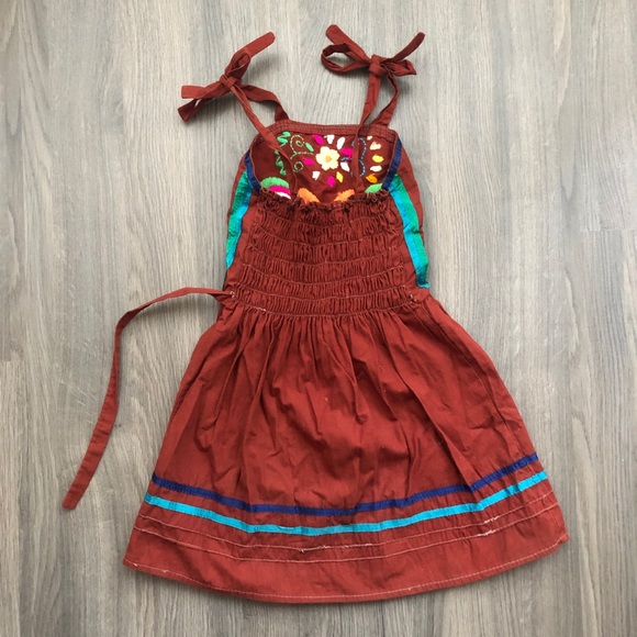 Vintage Kid’s Dress from Mexico - Picture 8 of 11